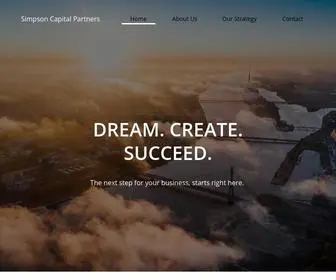 Simpsoncapitalpartners.com(Simpson Capital Partners) Screenshot