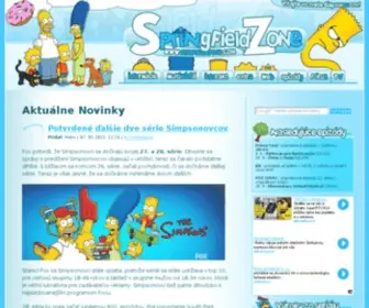 SimpsonovCi.com(Aktuálne) Screenshot