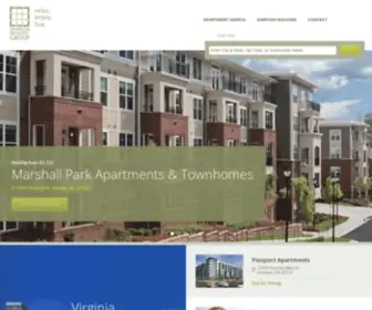 Simpsonpropertygroup.com(Apartments for Rent) Screenshot