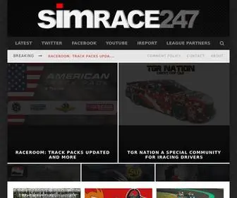 Simrace247.com(Sim Racing network for Mods) Screenshot