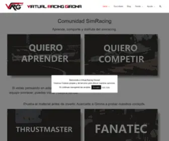 Simracingirona.com(Simracing Girona) Screenshot