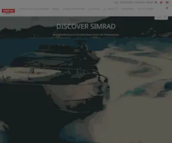 Simrad-Yachting.com Screenshot
