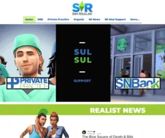 Simrealist.com(Home) Screenshot