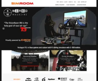 Simroom.com(Style leading driving & flying motion simulators) Screenshot