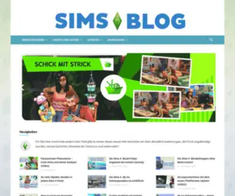 Sims-Blog.de(Cialis Kaufen Deutschland) Screenshot