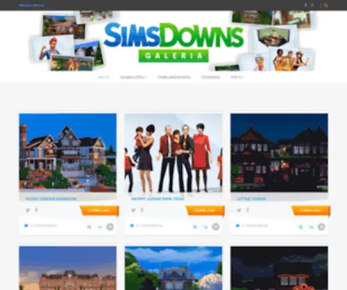Sims-Downs.com(Sims Downs) Screenshot