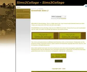 Sims2Collage.de(Ermelinds Sims 2) Screenshot