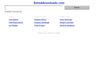 Sims4Downloadx.com(The Sims 4 Download) Screenshot