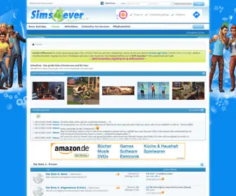 Sims4Ever.de(Das große Sims 4 Forum von und für Fans) Screenshot