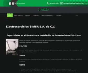 Simsamonterrey.com(Simsa Monterrey) Screenshot