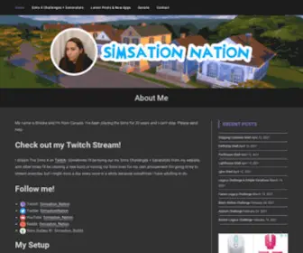 Simsation.ca(Sims 4 Apps) Screenshot