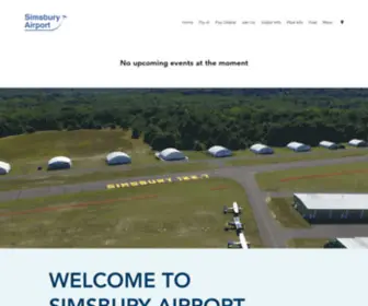 Simsburyairport.com(​Simsbury Airport) Screenshot