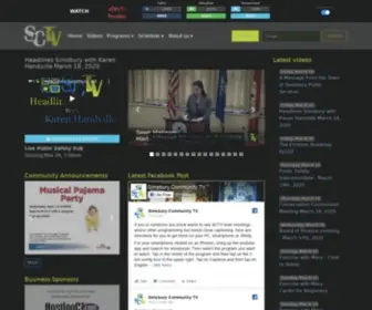 Simsburytv.org(Simsbury Community Television) Screenshot