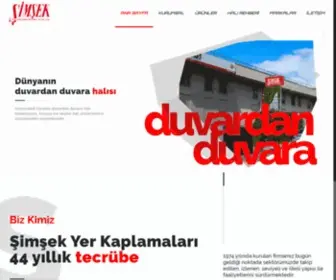 Simsekyerkaplamalari.com(Şimşek Yer Kaplamaları) Screenshot