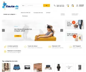 SimSim-DZ.com(SimSim DZ) Screenshot