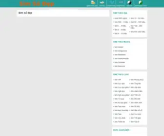 Simsodep1102.com(Sim số đẹp giá rẻ) Screenshot