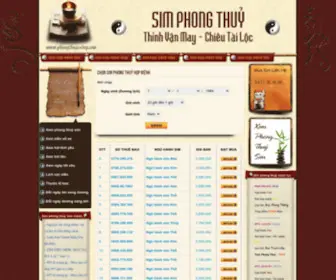 Simsodepphongthuy.net(Chọn) Screenshot