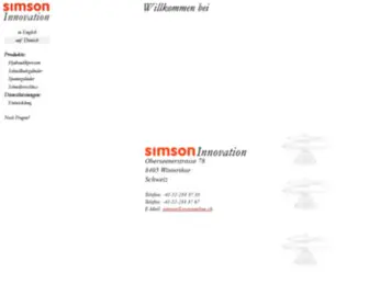 Simson.ch(SIMSON Innovation) Screenshot