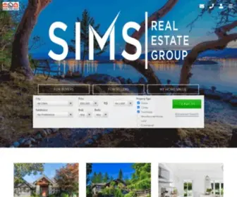 Simsrealestate.ca(Sims Real Estate Group) Screenshot