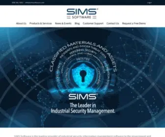 Simssoftware.com(Security Information Management Systems) Screenshot