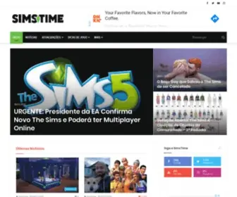 Simstime.com.br(Notícias) Screenshot