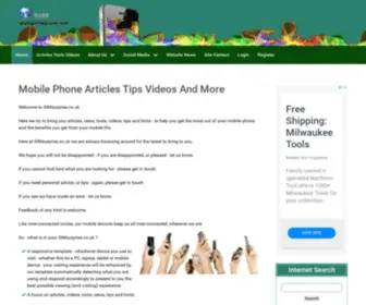 Simsurprise.co.uk(Mobile Phone Articles Tips Videos and More) Screenshot