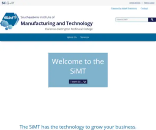 Simt.com(Southeastern Institute of Manufacturing and Technology (SiMT)) Screenshot