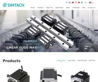 Simtach.com(Linear motion) Screenshot