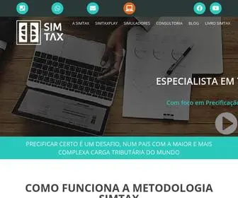 Simtax.com.br(Treinamento e Consultoria em Tributação e Pricing) Screenshot