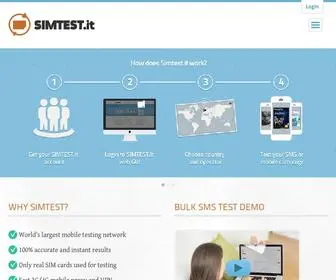 Simtest.it(Global Mobile Testing Platform) Screenshot