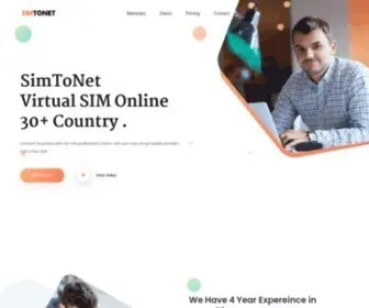 Simtonet.com(Top #1 Virtual SIM) Screenshot