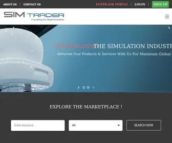 Simtrader.ca(Online Simulation Marketplace) Screenshot