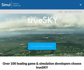 Simul.co(Realtime Weather Environment Rendering Software) Screenshot