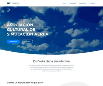 Simulacionaerea.org(Simulación) Screenshot