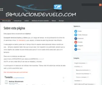 Simulaciondevuelo.com(Tutoriales) Screenshot