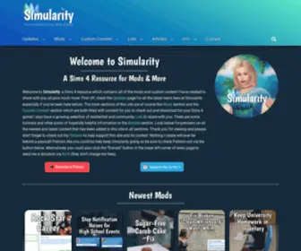 Simularity.cc(A Sims 4 Resource) Screenshot