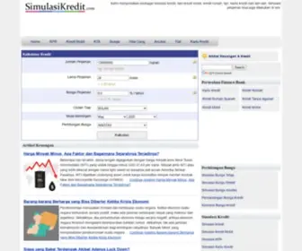 Simulasikredit.com(Simulasi Kredit) Screenshot