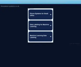 Simulation-SYstems.co.uk(Simulation SYstems) Screenshot