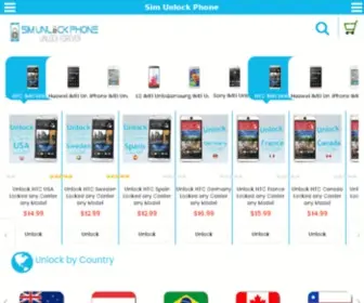 Simunlockphone.com(UNLOCK FOREVER) Screenshot