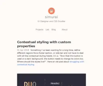 Simurai.com(Simurai) Screenshot