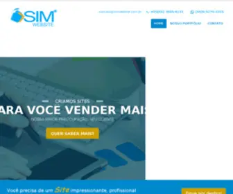 Simwebsite.com.br(Sim Website) Screenshot