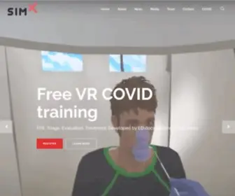 SimXar.com(Virtual Reality Medical Simulation) Screenshot