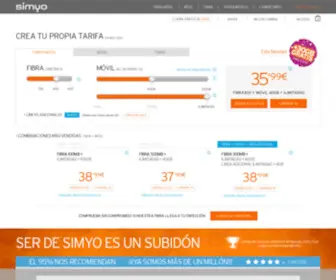 Simyo.es(Fibra y móvil) Screenshot