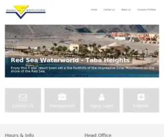 Sinai-Services.com(Sinai Services) Screenshot
