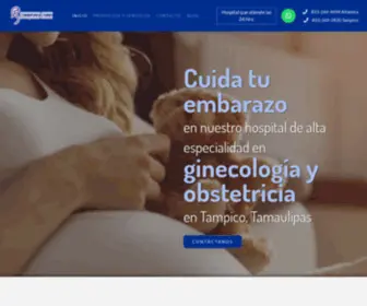 Sinaipartohumanizado.com(Hospital) Screenshot