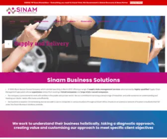 Sinam.co.za(Sinam Business Solutions) Screenshot