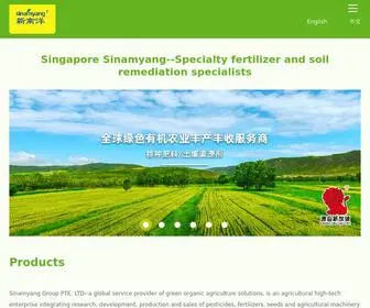 Sinamyanggroup.com(Foliar Fertilizers) Screenshot