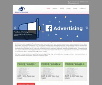Sinaninfo.com(Website Design Company in BangladeshSINAN INFORMATICS) Screenshot