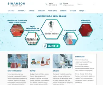 Sinanson.com(Sinanson Labmarket) Screenshot