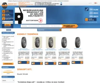 Sinaopt.com(AutĂłgumi) Screenshot